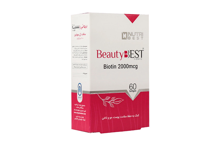 سافت ژل بیوتین بیوتی بست فورت نوتری بست